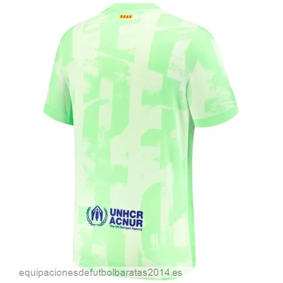 Nuevo Tailandia 3ª Camiseta Barcelona 24/25 I Verde Baratas